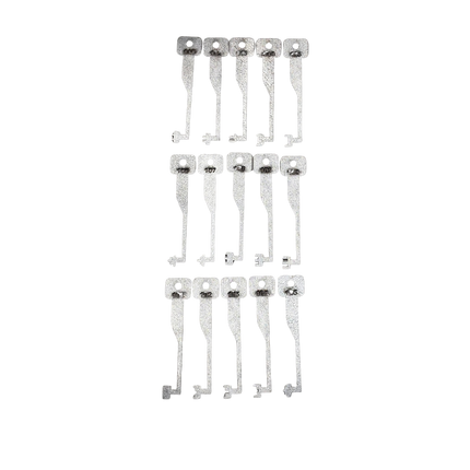 Kit de crochetage 15 pièces pour (anciennes) serrures à gardes – 3 pattes