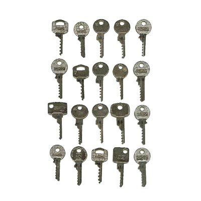 Kit de clés à percussion Pays-Bas (20 pièces) – pour cylindres néerlandais courants