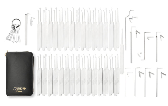 Kit de crochetage Southord (74 pièces, slim-line)
