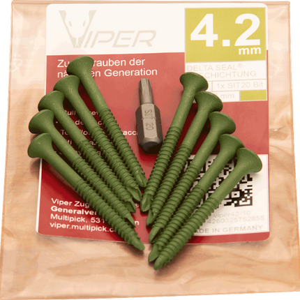 Vis extractrices V-PRO 4,2 mm (10 pièces) – Multipick