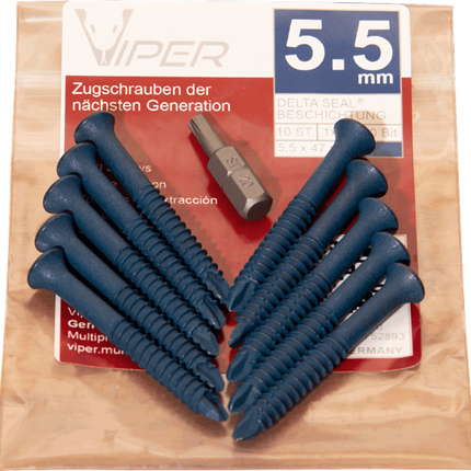 Vis extractrices V-PRO 5,5 mm (10 pièces) – Multipick