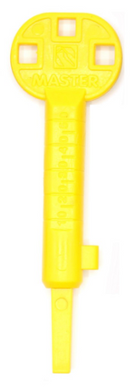 Clé de chantier plastique longue